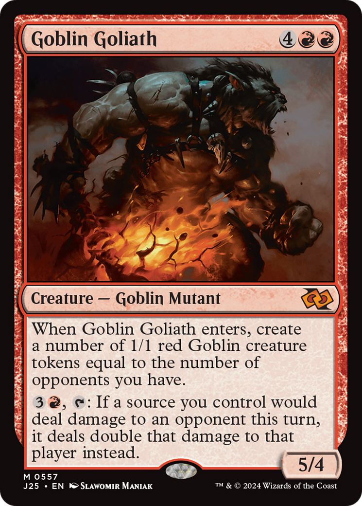Goblin Goliath (J25-557) [Foundations Jumpstart] MTG Single Wizards of the Coast