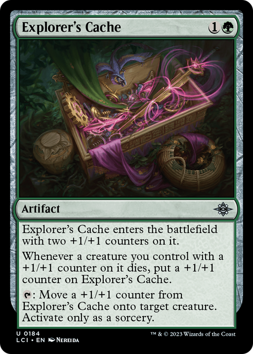 Explorer's Cache (LCI-184) [The Lost Caverns of Ixalan] Foil MTG Single Wizards of the Coast