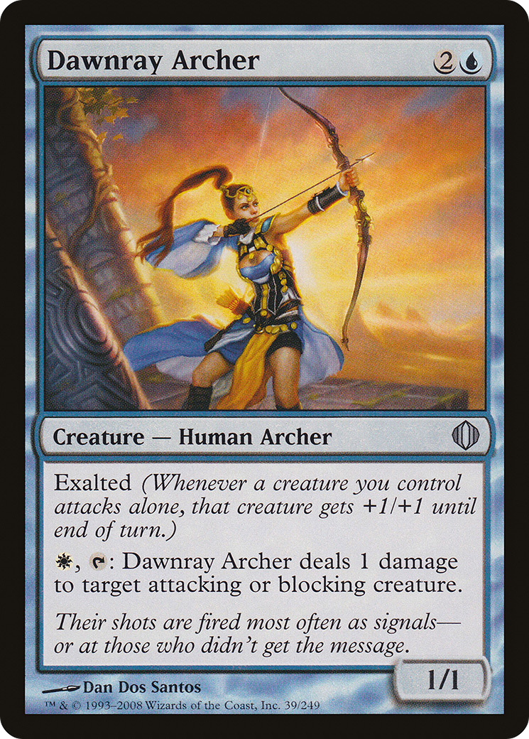 Dawnray Archer (ALA-039) [Shards of Alara] Foil MTG Single Wizards of the Coast
