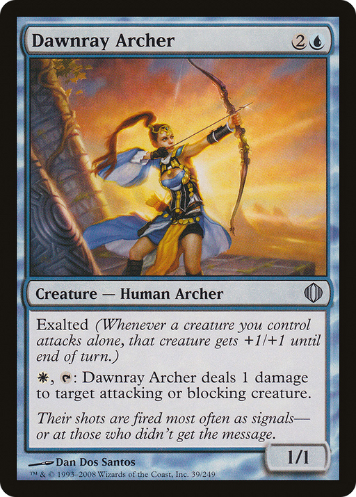 Dawnray Archer (ALA-039) [Shards of Alara] MTG Single Wizards of the Coast