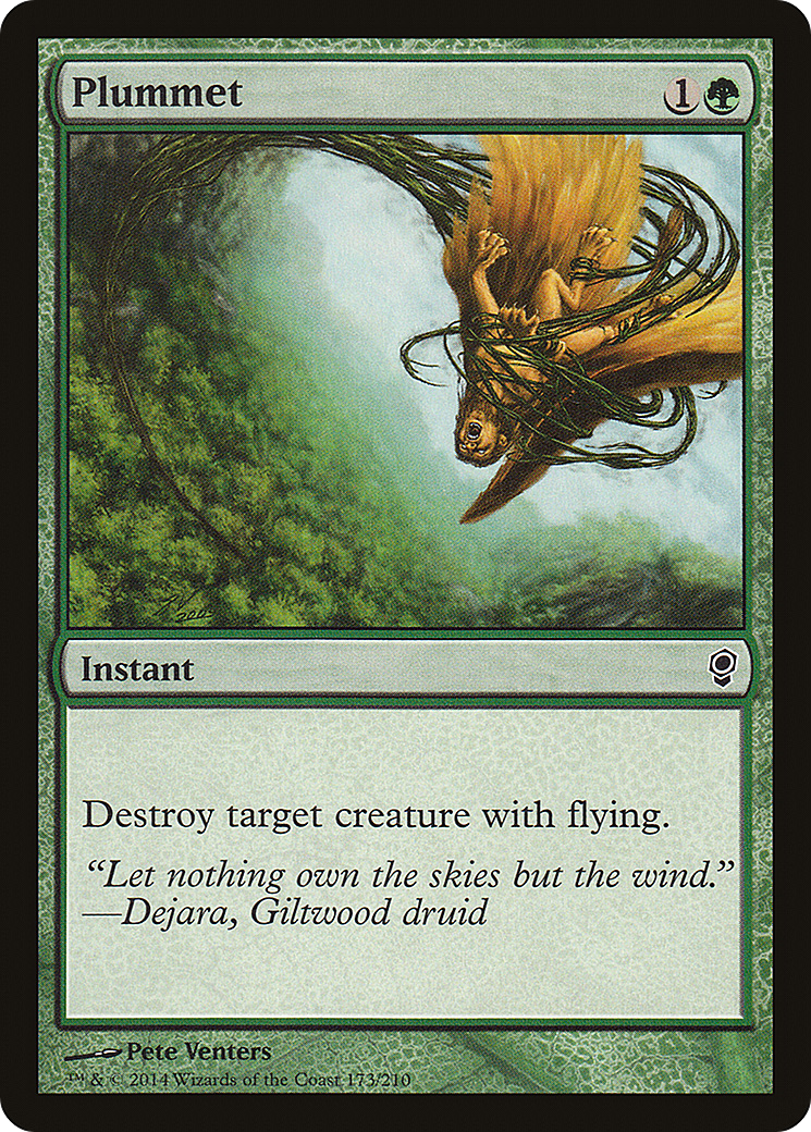 Plummet (CNS-173) [Conspiracy] MTG Single Wizards of the Coast