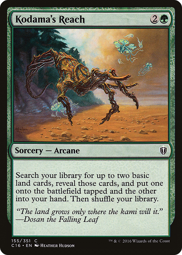 Kodama's Reach (C16-155) [Commander 2016] MTG Single Wizards of the Coast