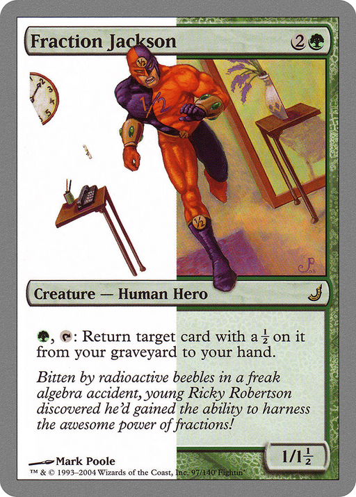 Fraction Jackson (UNH-097) [Unhinged] MTG Single Wizards of the Coast