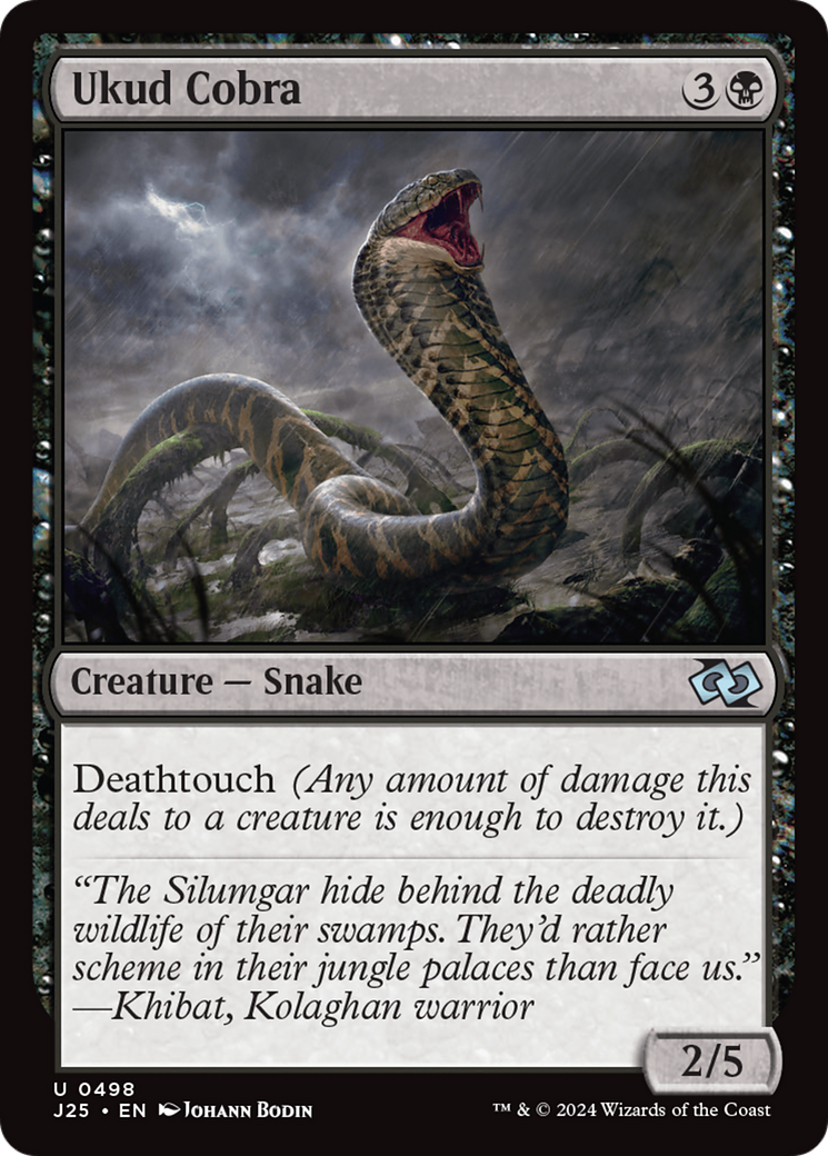 Ukud Cobra (J25-498) [Foundations Jumpstart] MTG Single Wizards of the Coast
