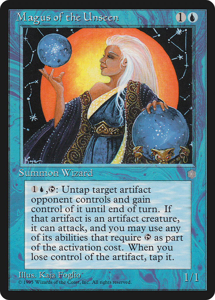 Magus of the Unseen (ICE-082) [Ice Age] MTG Single Wizards of the Coast