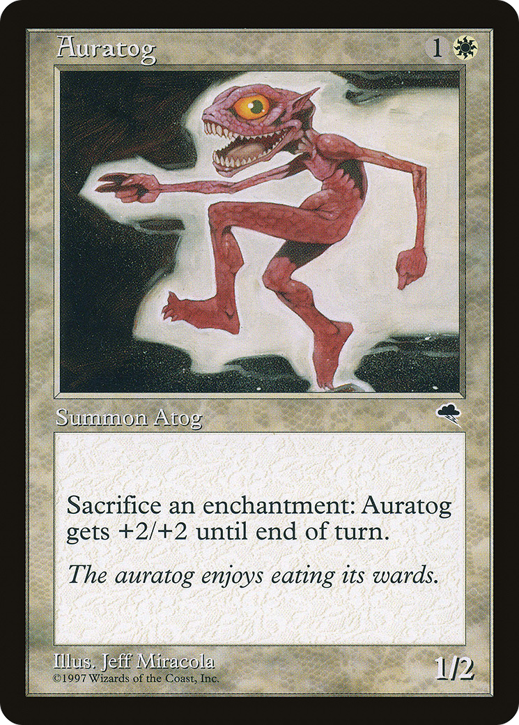 Auratog (TMP-006) [Tempest] MTG Single Wizards of the Coast