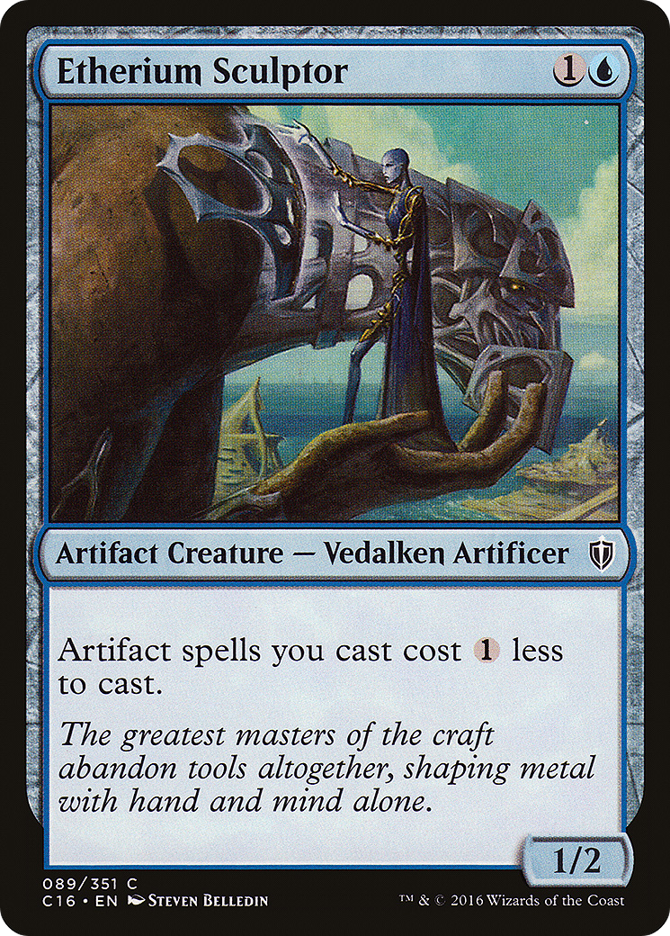 Etherium Sculptor (C16-089) [Commander 2016] MTG Single Wizards of the Coast