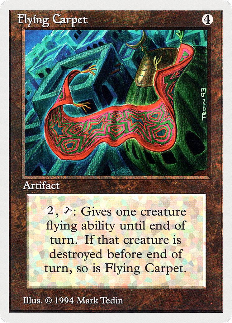 Flying Carpet (SUM-248) [Misc] Summer Magic / Edgar MTG Single Wizards of the Coast