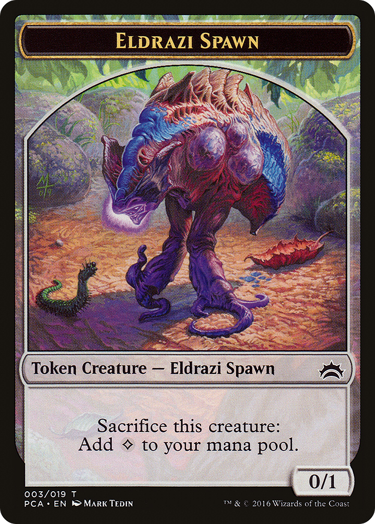 Eldrazi Spawn (TPCA-003) [Tokens] Planechase Anthology Tokens MTG Single Wizards of the Coast