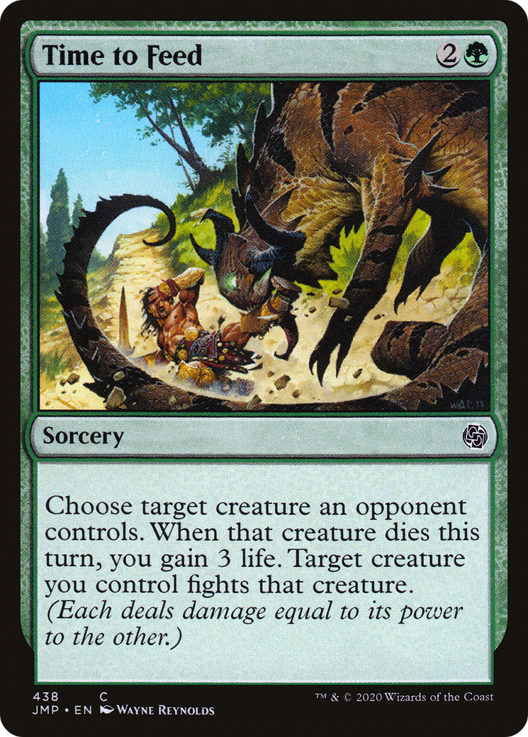 Time to Feed (JMP-438) [Jumpstart] MTG Single Wizards of the Coast