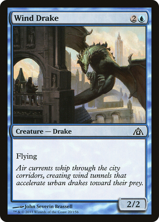 Wind Drake (DGM-020) [Dragon's Maze] MTG Single Wizards of the Coast