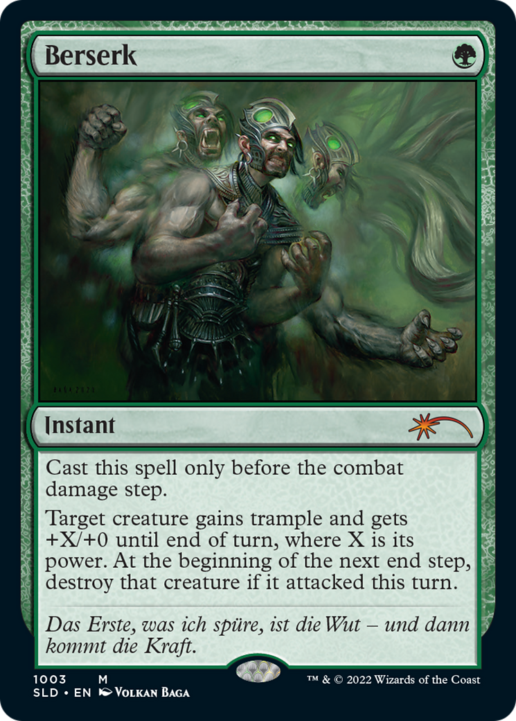 Berserk (1003) (SLD-1003) [Secret Lair] Drop MTG Single Wizards of the Coast