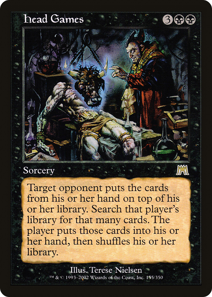 Head Games (ONS-155) [Onslaught] MTG Single Wizards of the Coast