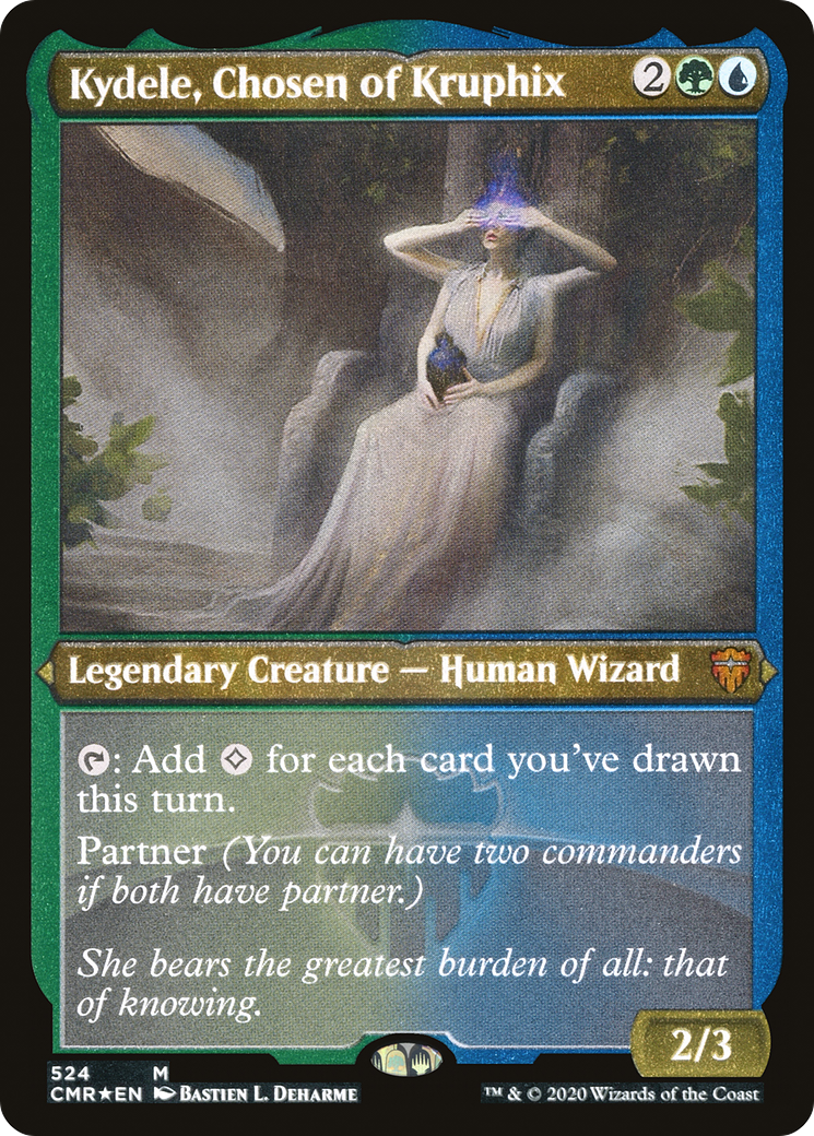 Kydele, Chosen of Kruphix (Foil Etched) (CMR-524) [Commander Legends] Foil MTG Single Wizards of the Coast