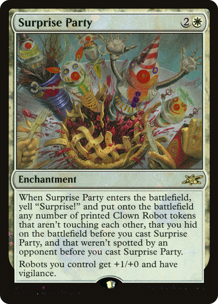 Surprise Party (Galaxy Foil) (UNF-315) [Unfinity] Foil MTG Single Wizards of the Coast