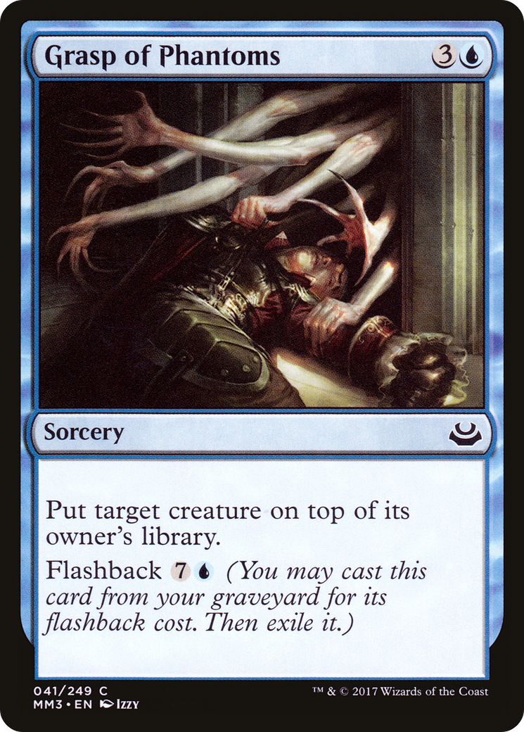 Grasp of Phantoms (MM3-041) [Modern Masters 2017] Foil MTG Single Modern Masters 2017