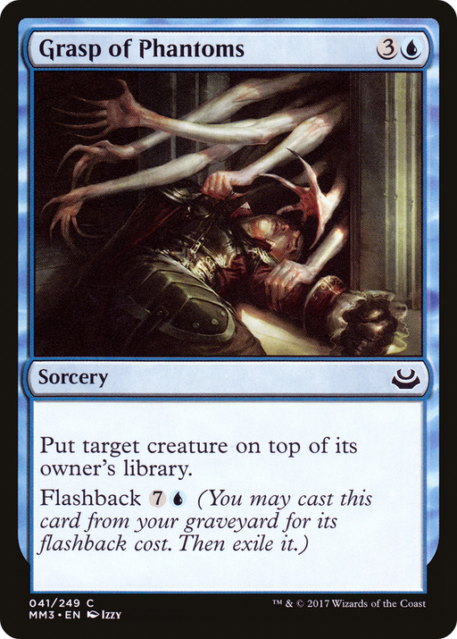 Grasp of Phantoms (MM3-041) [Modern Masters 2017] Foil MTG Single Modern Masters 2017