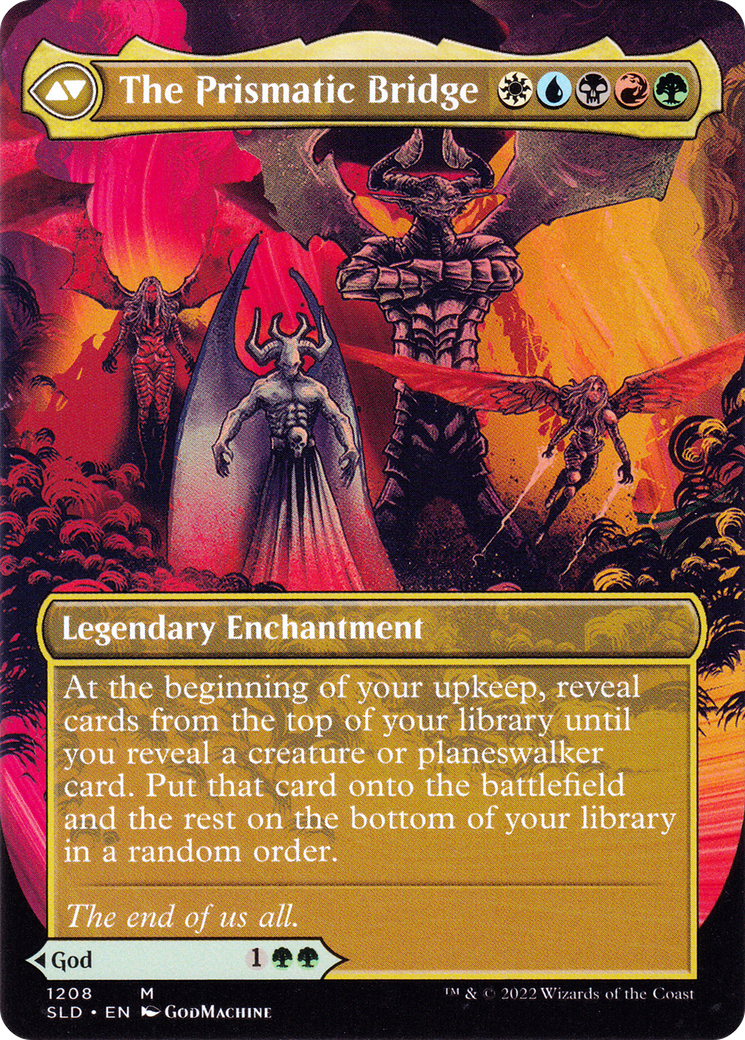 Esika, God of the Tree (Display Commander) - Thick Stock (SLD-1208) [Secret Lair] Drop (Borderless) MTG Single Wizards of the Coast