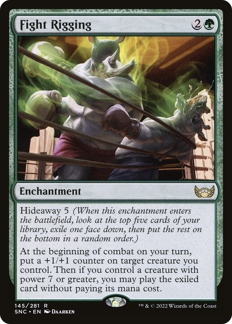 Fight Rigging (SNC-145) [Streets of New Capenna] MTG Single Wizards of the Coast