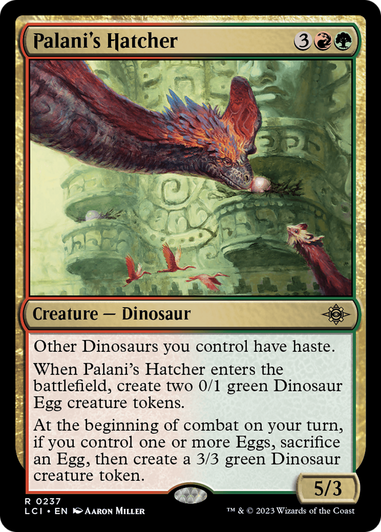 Palani's Hatcher (LCI-237) [The Lost Caverns of Ixalan] Foil MTG Single Wizards of the Coast