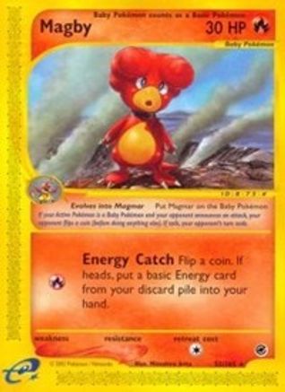 Magby (52) (/165) Reverse Holofoil [Vintage: Expedition] Pokemon Single Pokémon