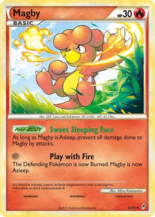 Magby (/95) [HGSS: Call of Legends] Pokemon Single Pokémon