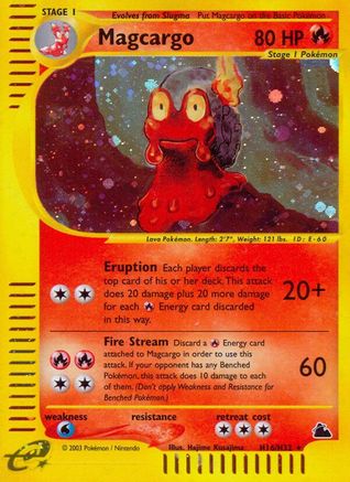 Magcargo (H16) (/144) Holofoil [Vintage: Skyridge] Pokemon Single Pokémon
