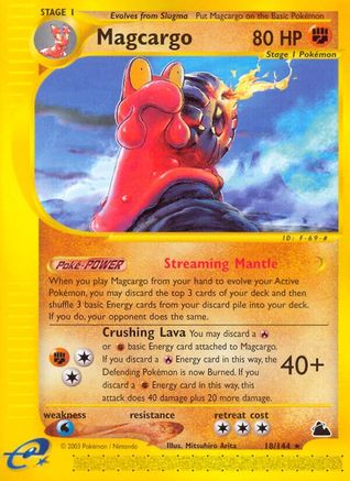 Magcargo (18) (/144) Reverse Holofoil [Vintage: Skyridge] Pokemon Single Pokémon