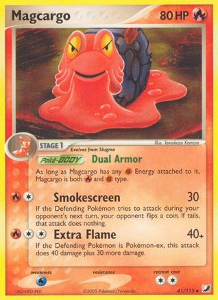 Magcargo (/115) [EX: Unseen Forces] Pokemon Single Pokémon