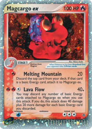 Magcargo ex (/97) Holofoil [EX: Dragon] Pokemon Single Pokémon