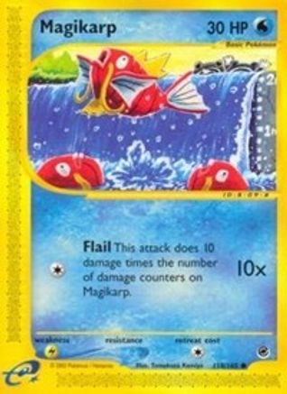 Magikarp (118/165) Reverse Holofoil [Vintage: Expedition] Pokemon Single Pokémon