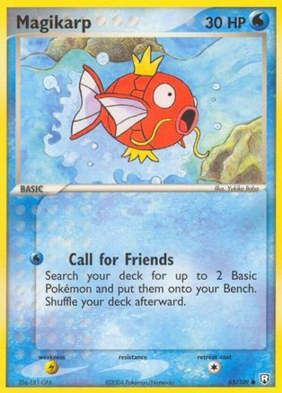 Magikarp (65/109) Reverse Holofoil [EX: Team Rocket Returns] Pokemon Single Pokémon