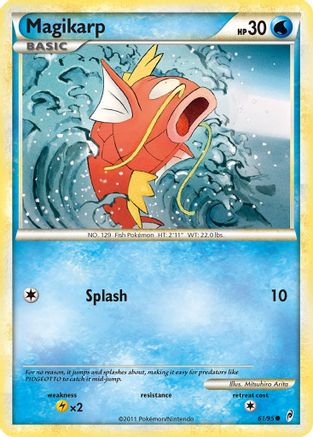 Magikarp (61/95) [HGSS: Call of Legends] Pokemon Single Pokémon