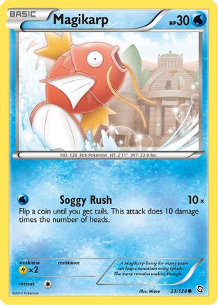 Magikarp (23/124) [BW: Dragons Exalted] Pokemon Single Pokémon