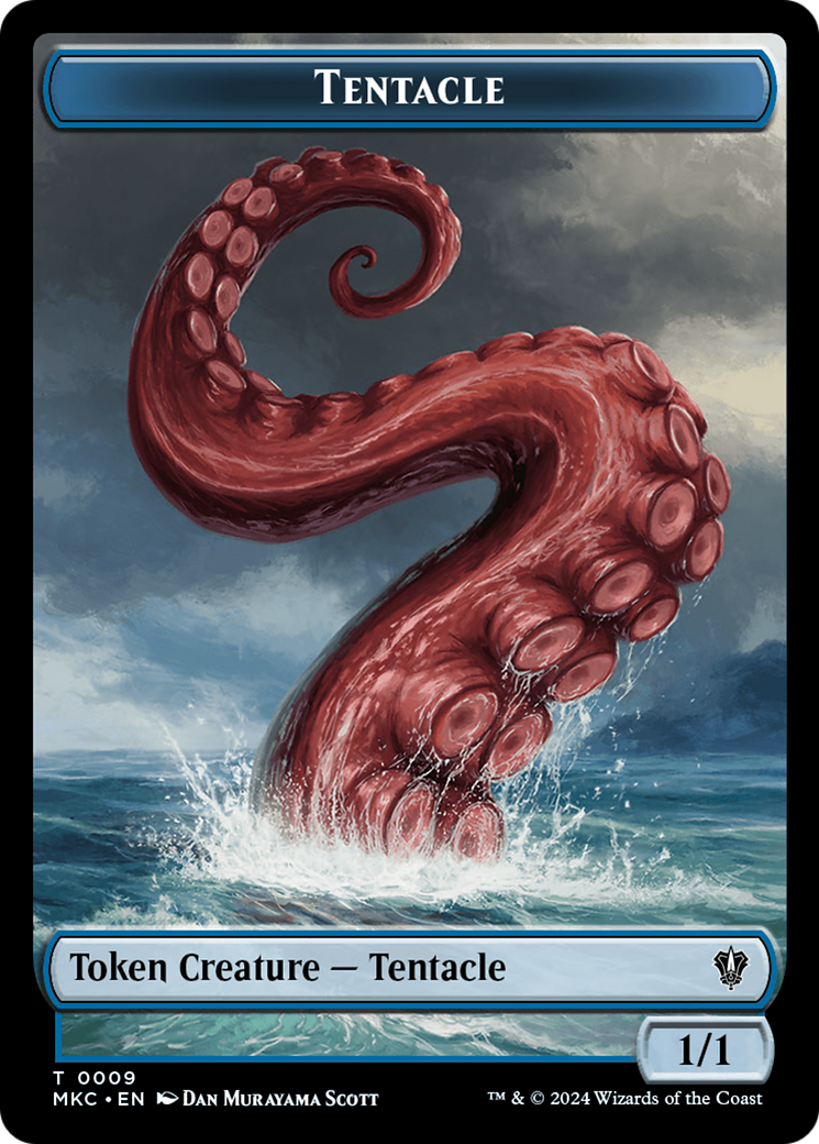 Tentacle (TMKC-009) [Tokens] Murders at Karlov Manor Commander Tokens MTG Single Wizards of the Coast