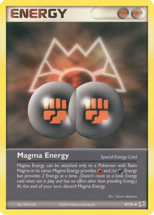 Magma Energy (/95) Reverse Holofoil [EX: Team Magma vs Team Aqua] Pokemon Single Pokémon