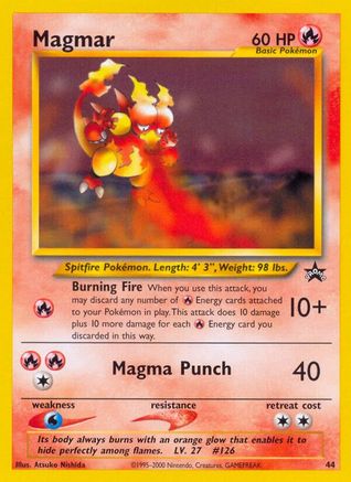 Magmar (44/53) [Promos: WoTC Promo] Pokemon Single Pokémon