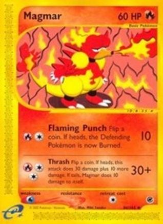 Magmar (/165) Reverse Holofoil [Vintage: Expedition] Pokemon Single Pokémon