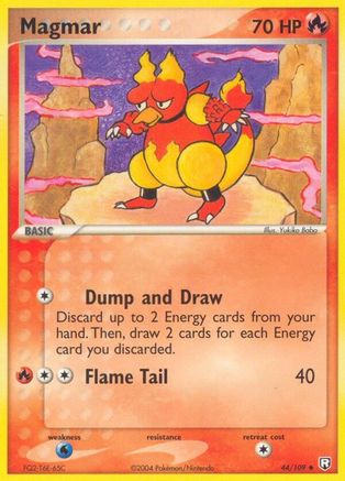 Magmar (44/109) Reverse Holofoil [EX: Team Rocket Returns] Pokemon Single Pokémon