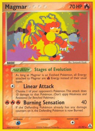 Magmar (/92) Reverse Holofoil [EX: Legend Maker] Pokemon Single Pokémon