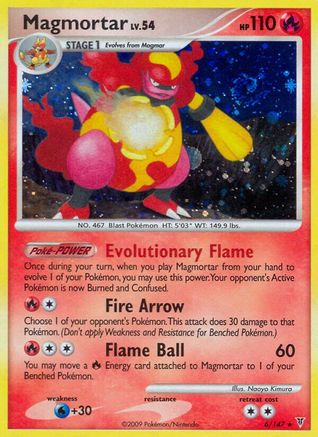 Magmortar (/147) Reverse Holofoil [Platinum: Supreme Victors] Pokemon Single Pokémon