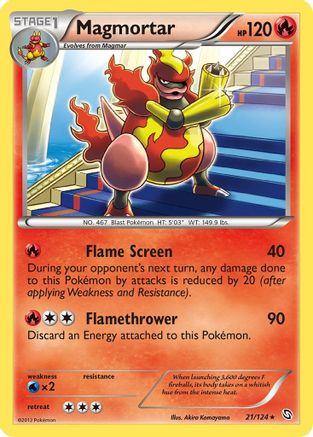 Magmortar (/124) [BW: Dragons Exalted] Pokemon Single Pokémon