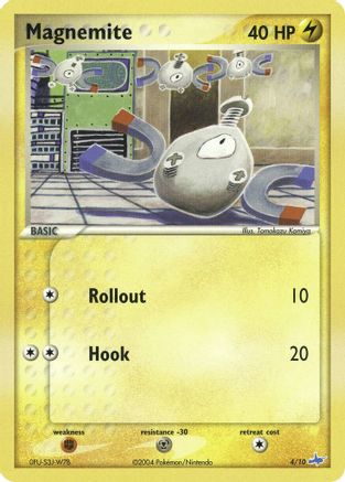 Magnemite (4/10) [EX: Trainer Kit 1 Latias & Latios] Pokemon Single Pokémon