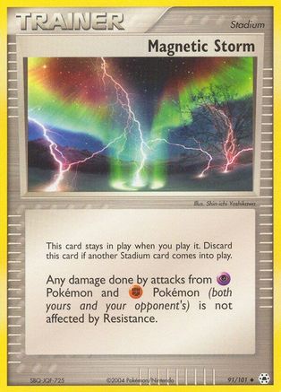 Magnetic Storm (/101) Reverse Holofoil [EX: Hidden Legends] Pokemon Single Pokémon
