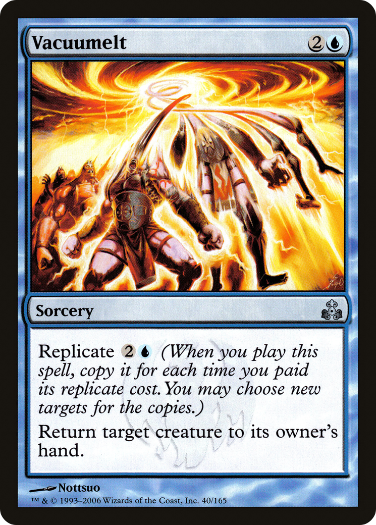 Vacuumelt (GPT-040) [Guildpact] Foil MTG Single Wizards of the Coast