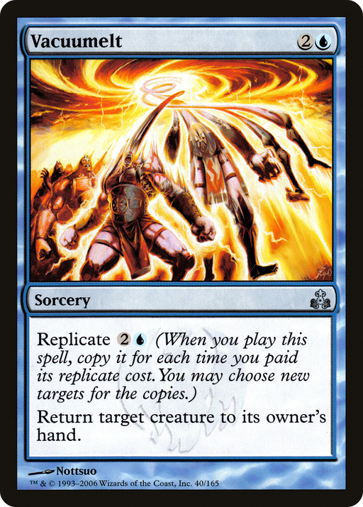 Vacuumelt (GPT-040) [Guildpact] Foil MTG Single Wizards of the Coast