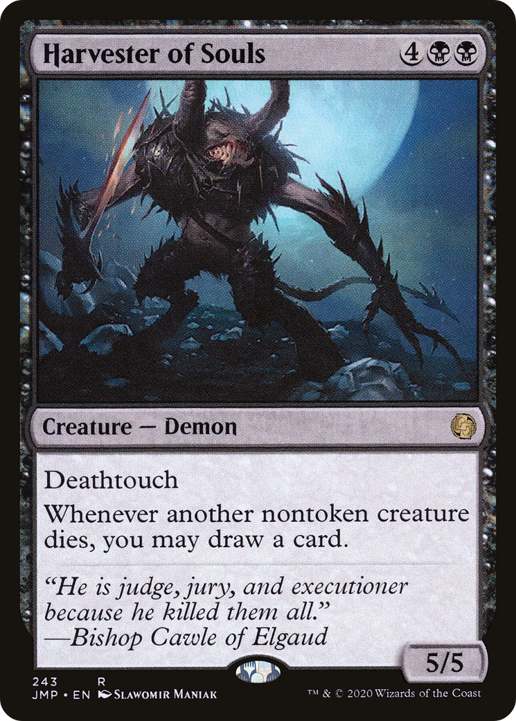 Harvester of Souls (JMP-243) [Jumpstart] MTG Single Wizards of the Coast