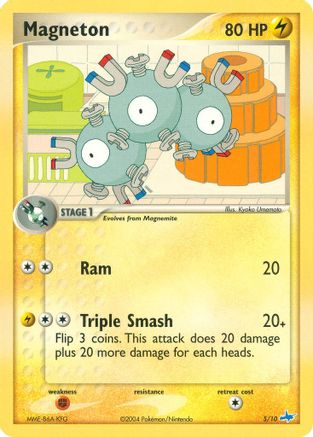 Magneton (/10) [EX: Trainer Kit 1 Latias & Latios] Pokemon Single Pokémon