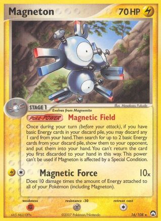 Magneton (/108) Reverse Holofoil [EX: Power Keepers] Pokemon Single Pokémon