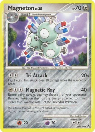 Magneton (/130) Reverse Holofoil [DP: Base Set] Pokemon Single Pokémon